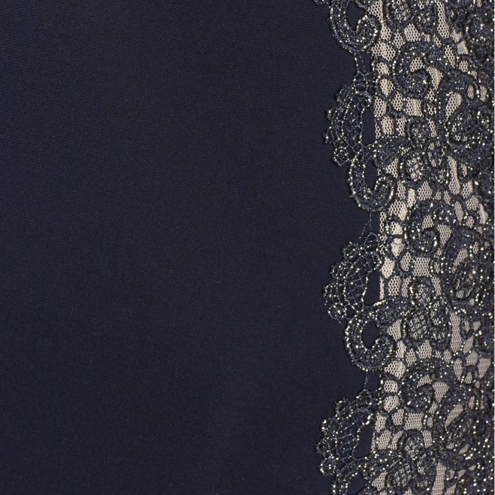 SOLD**** XSCAPE New Crochet Lace Column Gown Dress 22 Sexy! - Picture 8 of 10